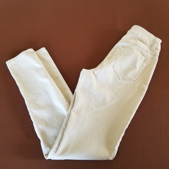 Blue Spice Cream High Waist Skinny Jeggings Size 1 - Picture 7 of 11